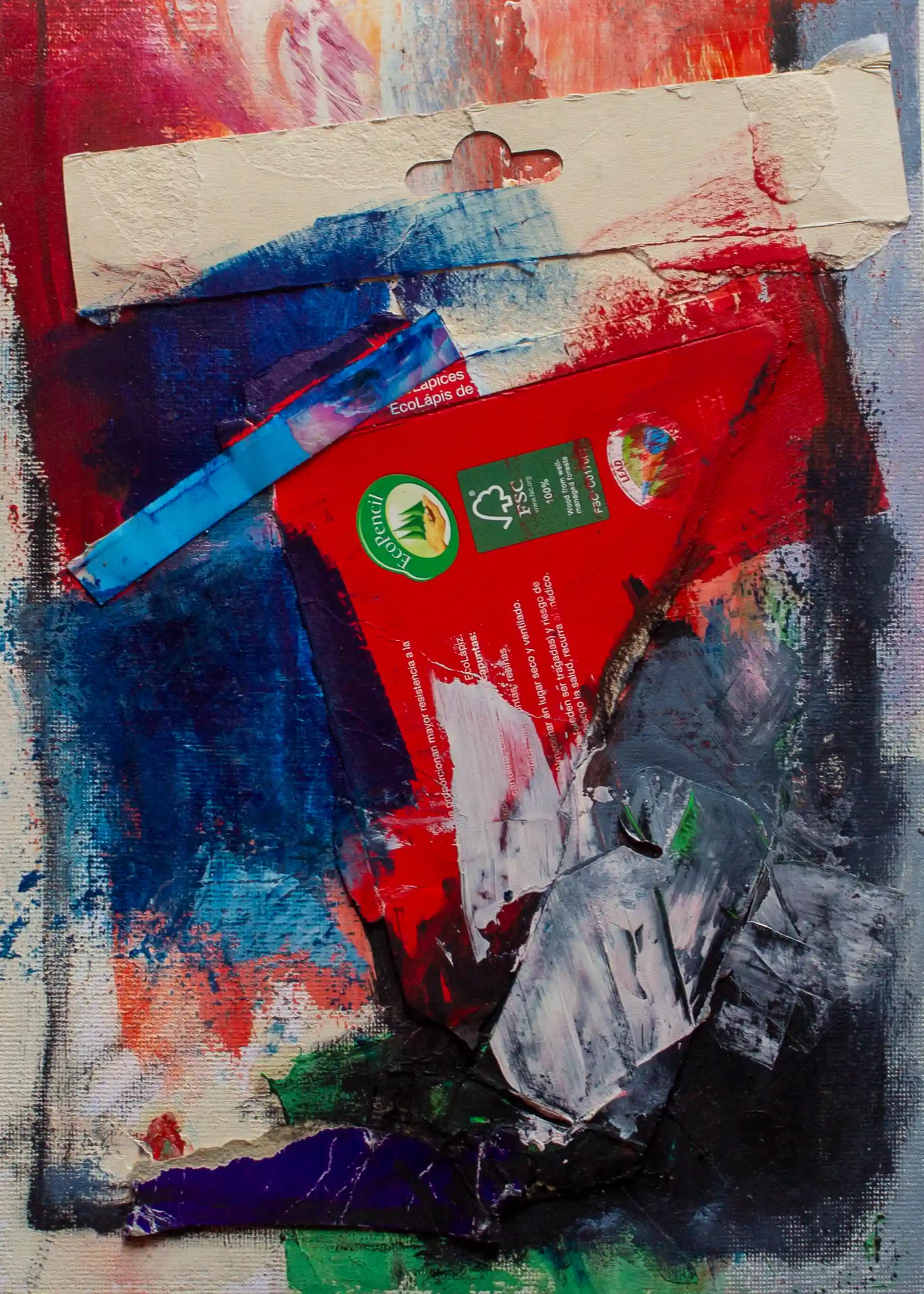 Exploración visual estilo postimpresionista digital